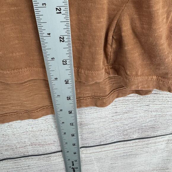 Lot of 2 Lucky Tops Womens XL Cream Brown Thermal Henley Button Down - Picture 11 of 16